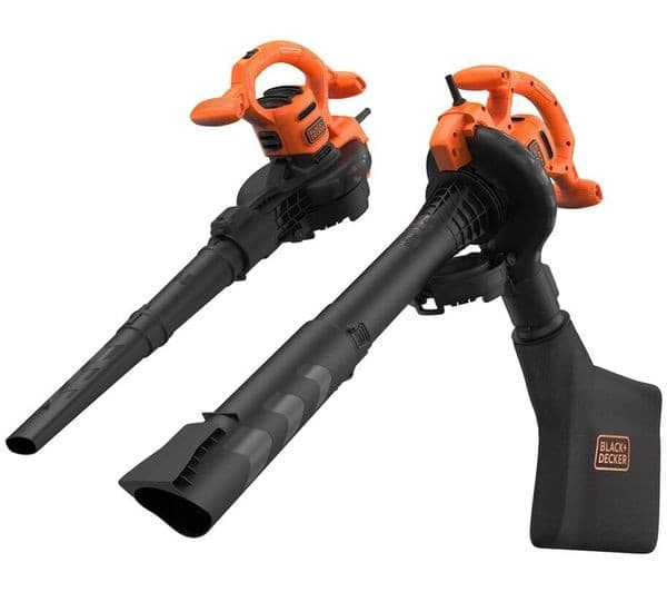 BLACK + DECKER BEBLV260-GB 2600 W 3-in-1 Electric Blower Vacuum - Orange & Black - Image 1