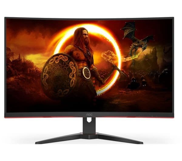 AOC C32G2ZE 31.5" Full HD 240Hz Curved Gaming Monitor Black
