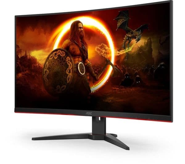 AOC C32G2ZE 31.5" Full HD 240Hz Curved Gaming Monitor Black - Image 6