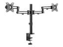 StarTech.com ARMDUAL3 Desk Mount Dual Monitor Arm for up to 32" Displays, 8kg per Monitor, VESA, Black thumbnail 3
