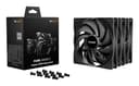 be quiet! Pure Wings 3 140mm PWM High-Speed Triple Pack Case Fans - Black thumbnail 3