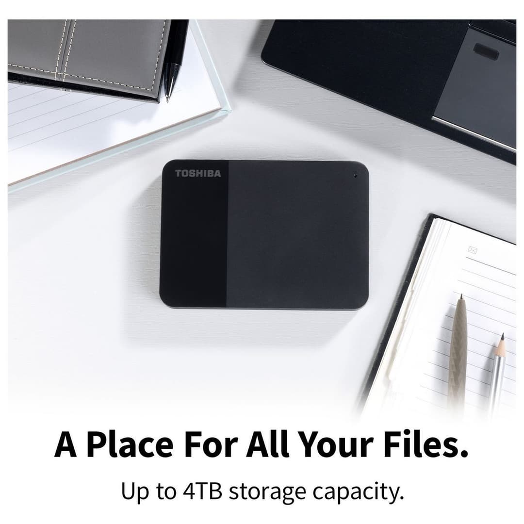 Toshiba Canvio Ready Portable Hard Drive 2TB Black - Image 5
