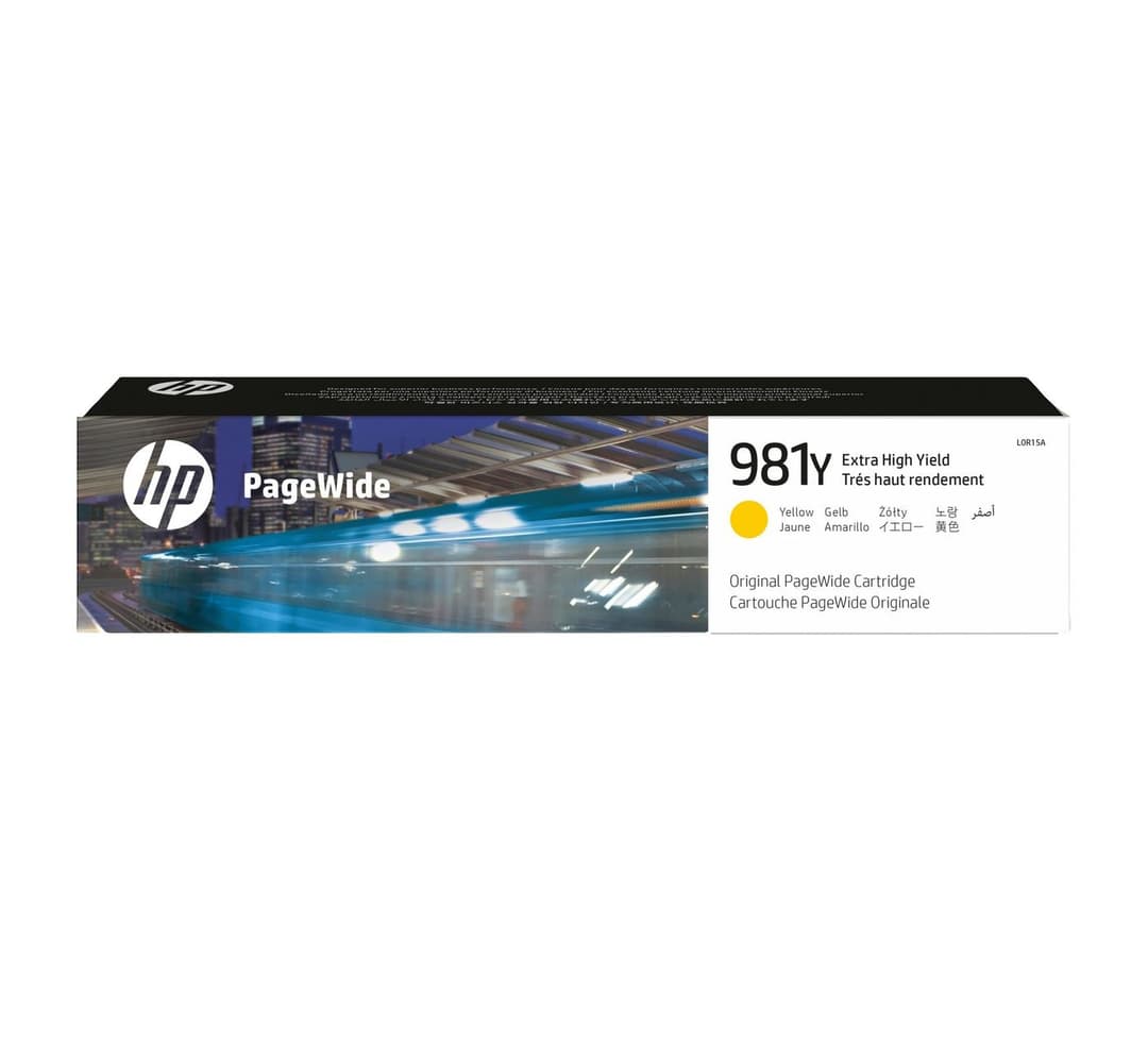 HP 981Y Extra High Yield Original PageWide Ink Cartridge - Yellow - Image 1