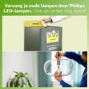 Philips LED Premium Classic Filament A60 Light Bulb 6 Pack - Warm White thumbnail 5