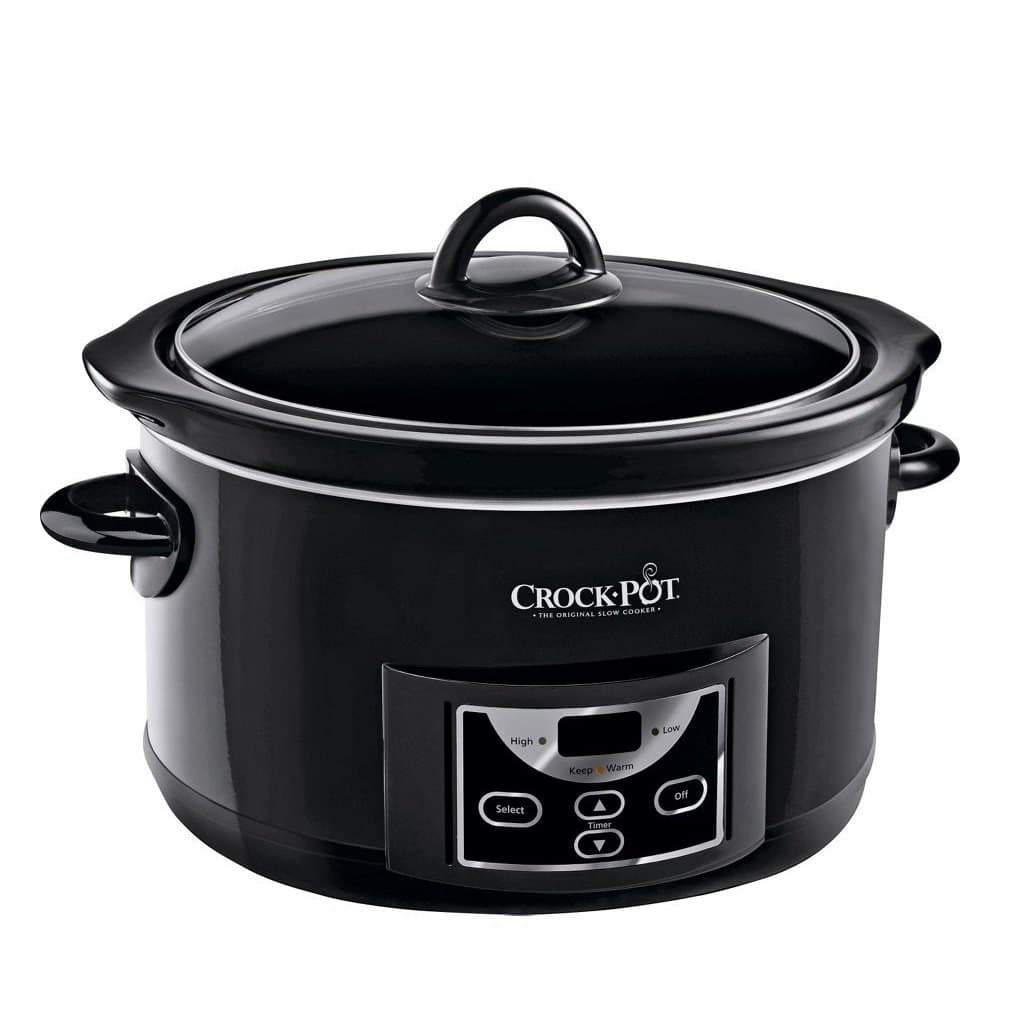 Crock-Pot 4.7L Countdown Slow Cooker SCCPRC507B - Black