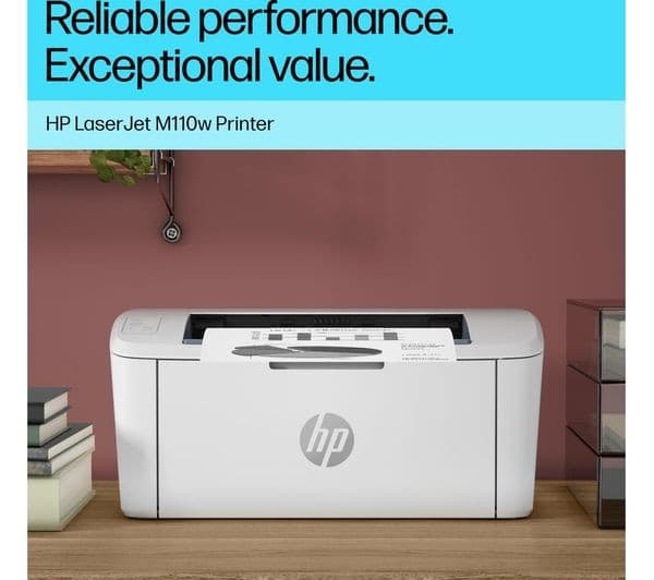 HP LaserJet M110W Monochrome Wireless Laser Printer - Image 3