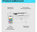 HP LaserJet M110W Monochrome Wireless Laser Printer thumbnail 4