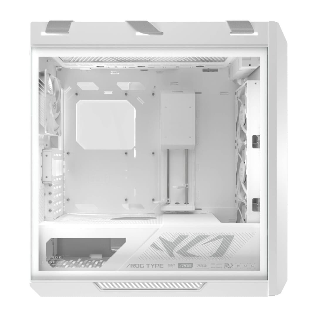 ASUS ROG Strix Helios II Tempered Glass Mid-Tower Gaming PC Case - White - Image 4