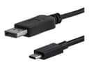 StarTech USB-C to DisplayPort 1.2 Cable 4K 60Hz 1m Black thumbnail 6