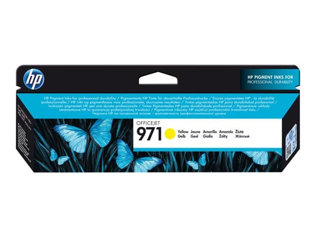 HP 971 Original Ink Cartridge - Yellow