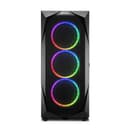 Sharkoon REV300 RGB Tempered Glass Mid Tower ATX Gaming PC Case - Black thumbnail 2
