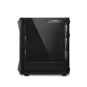 Sharkoon REV300 RGB Tempered Glass Mid Tower ATX Gaming PC Case - Black thumbnail 5