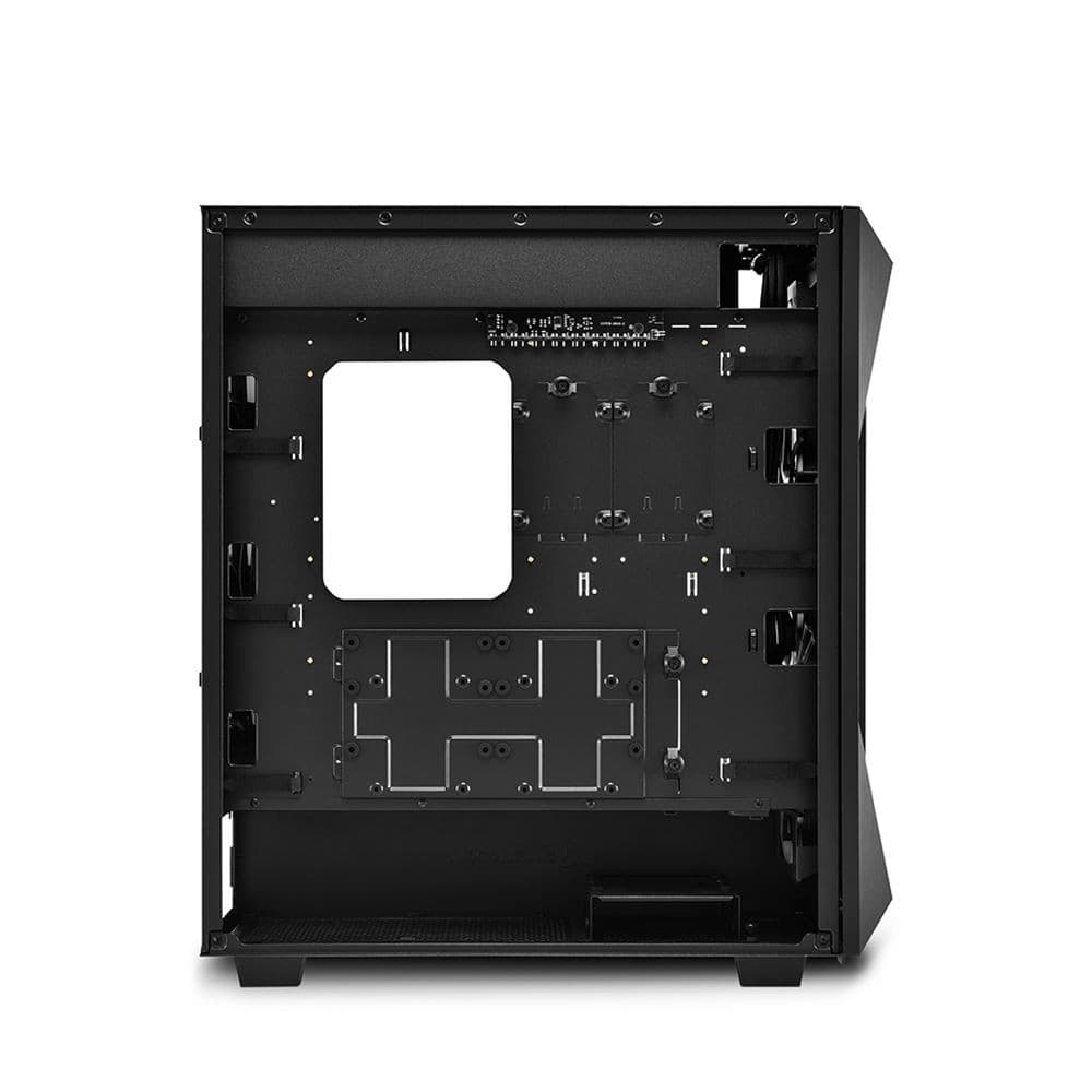 Sharkoon REV300 RGB Tempered Glass Mid Tower ATX Gaming PC Case - Black - Image 6
