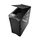 Sharkoon REV300 RGB Tempered Glass Mid Tower ATX Gaming PC Case - Black thumbnail 9
