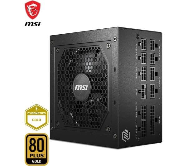 MSI MAG A750GL Modular ATX PSU - 750 W - Image 2