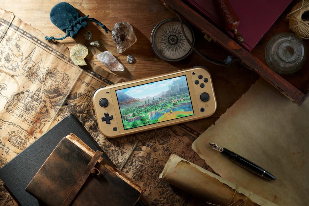 Nintendo Switch Lite Edition Hyrule Console - Hyrule Edition - Image 4