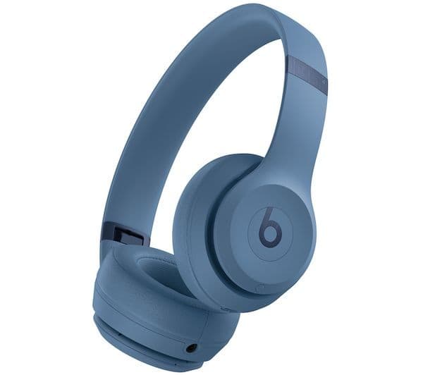 Beats Solo 4 Wireless Bluetooth On-Ear Headphones - Slate Blue - Image 2