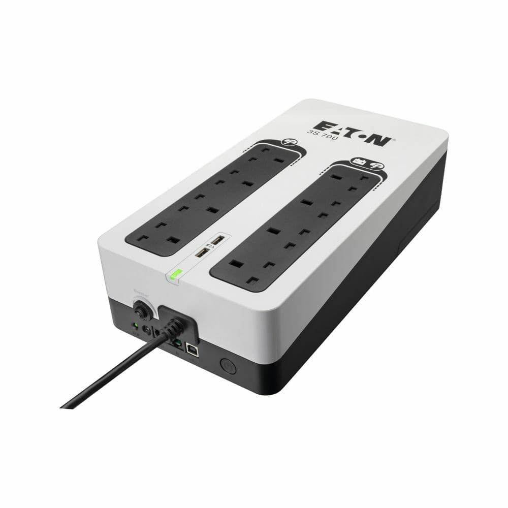 Eaton 3S Gen2 230V Offline UPS with 8x BS Outlets 700VA - Image 1