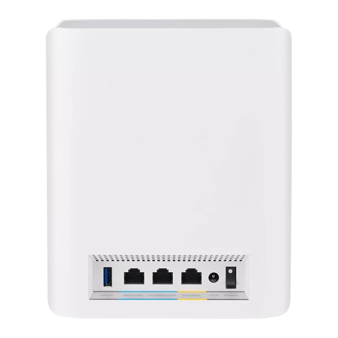 ASUS ZenWiFi BT10 BE18000 Tri-Band Wi-Fi 7 Mesh System 10 Gigabit Ethernet White - 1 Pack - Image 4