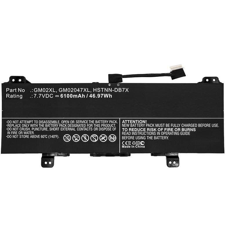 CoreParts MBXHP-BA0266 Replacement Battery for HP Chromebook 11 G6 / G6 EE / G7, 6100mAh, 47.30Wh, Black