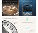 Oura Ring 4 Smart Ring - Stealth, Size 7 thumbnail 8