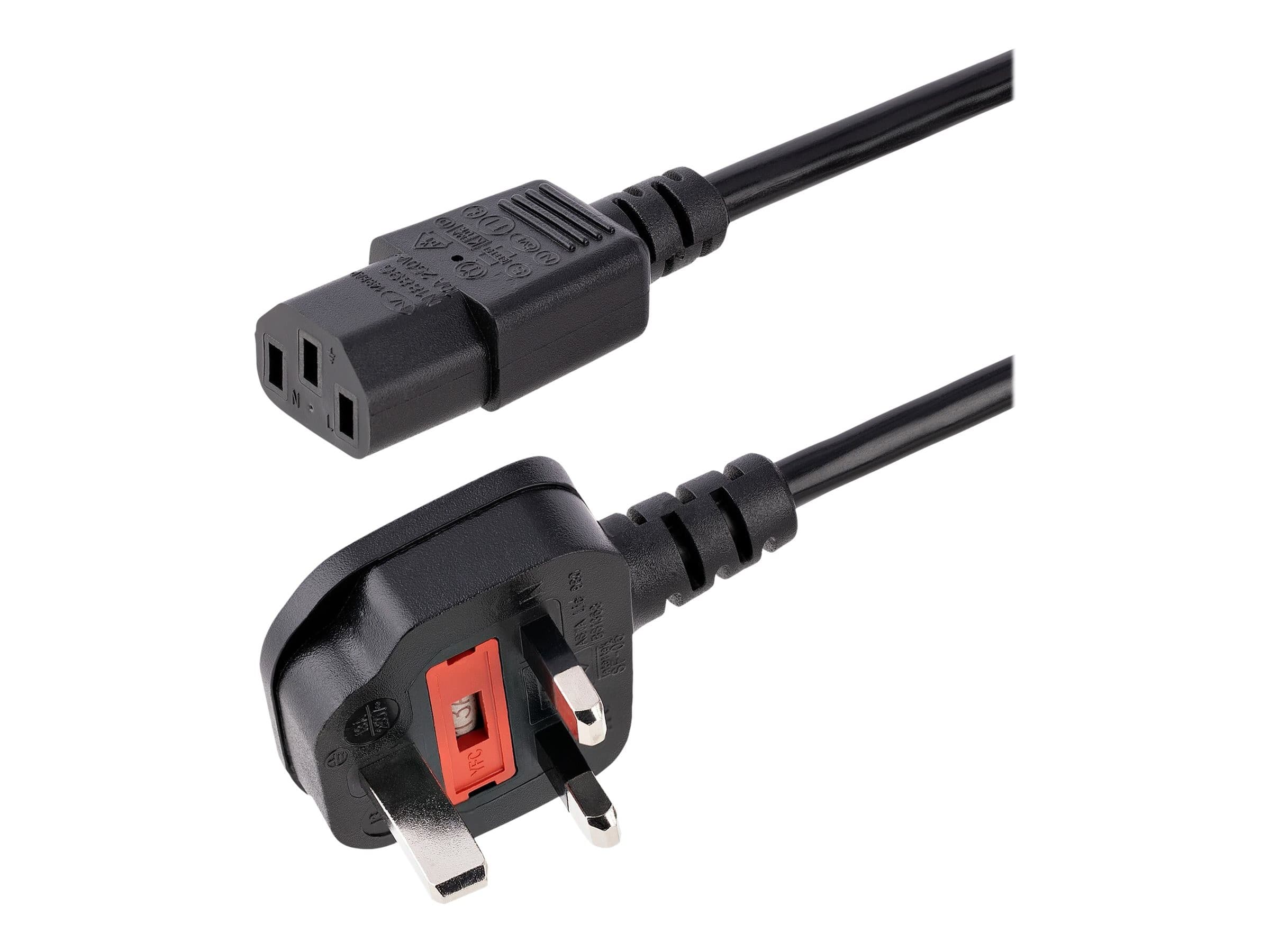 StarTech.com Power Cable BS 1363 to C13 3m