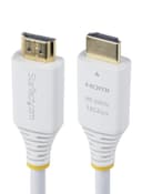 StarTech.com 6ft (1.8m) Premium Certified High Speed HDMI Cable, 4K 60Hz/1440p 144Hz, HDR10/HDCP 2.2/ARC, 18Gbps, UHD HDMI 2.0 Cord for TV/Monitor/Display, TPE Jacket, White thumbnail 2