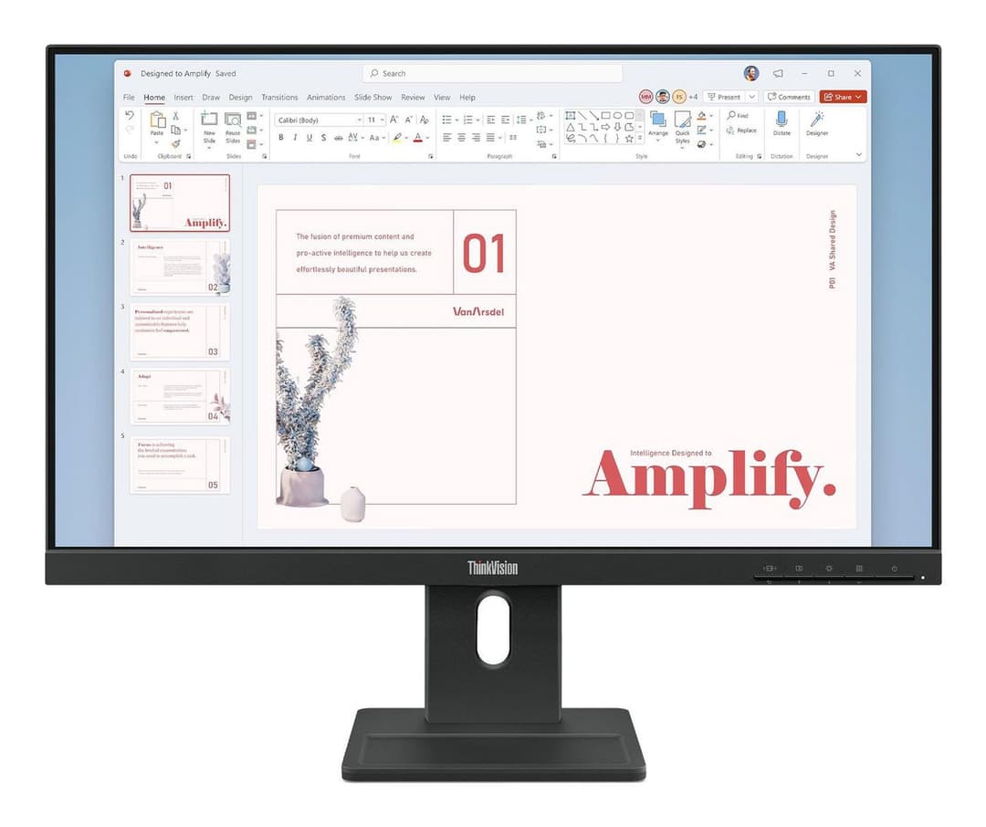 Lenovo ThinkVision E24-40 23.8-inch Full HD IPS Monitor (64BAMAT1EU) - Image 1