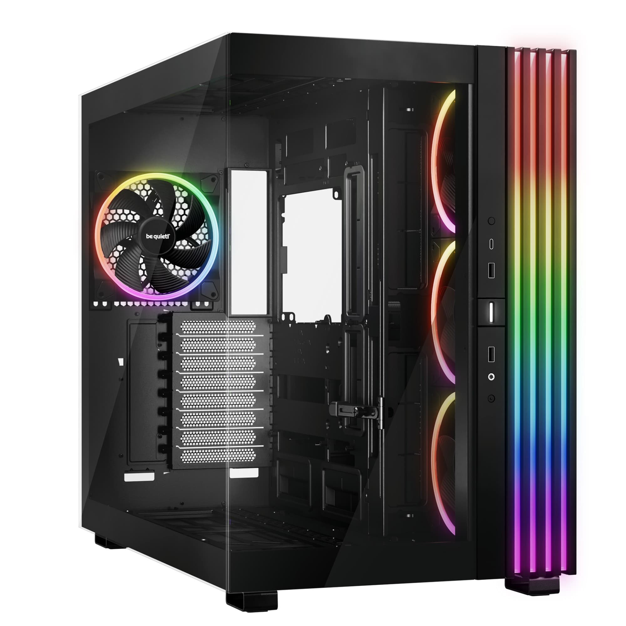 be quiet! Light Base 900 FX ARGB Tempered Glass E-ATX Full Tower PC Case - Black