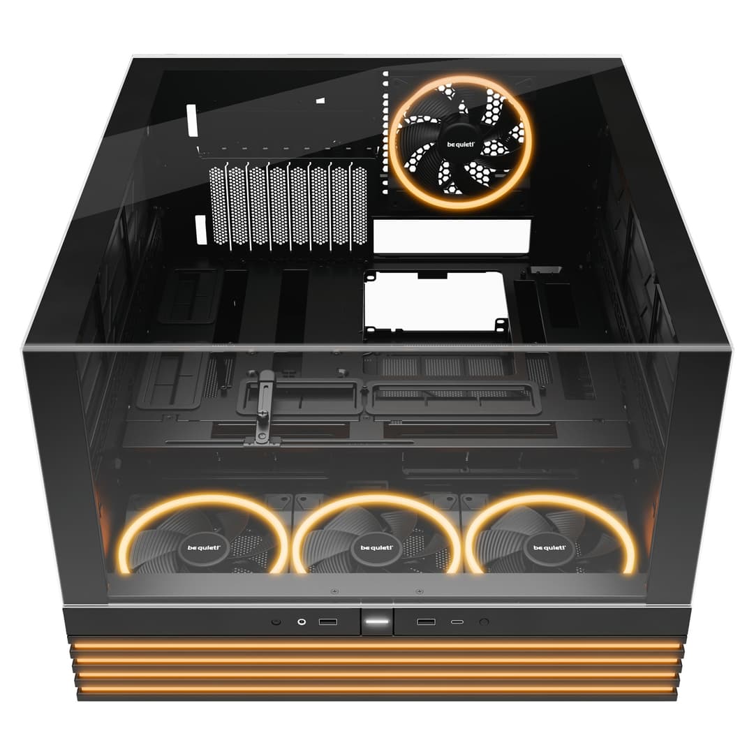 be quiet! Light Base 900 FX ARGB Tempered Glass E-ATX Full Tower PC Case - Black - Image 3