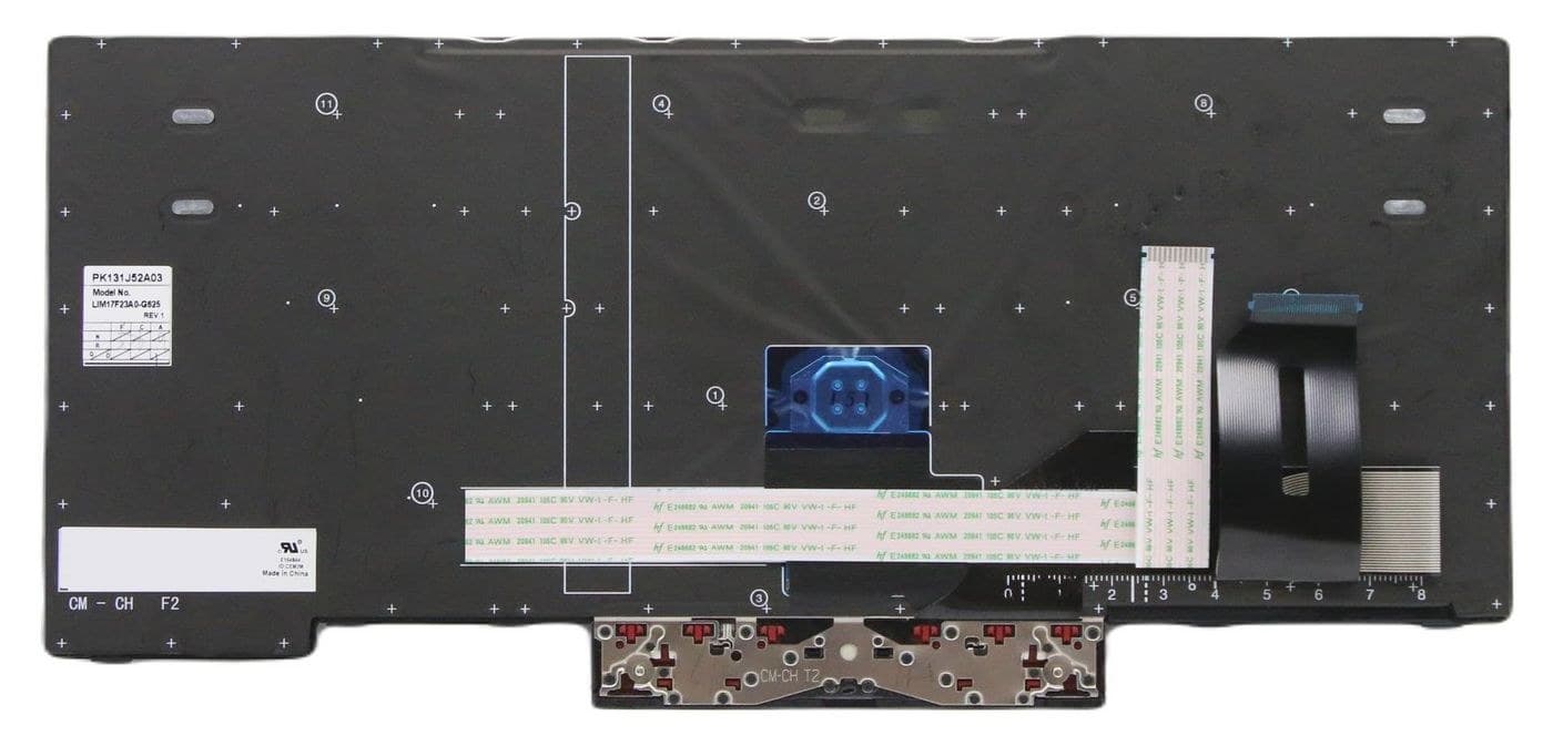 Lenovo ThinkPad T14 Gen 1 Replacement Keyboard Black - 5N20V43785