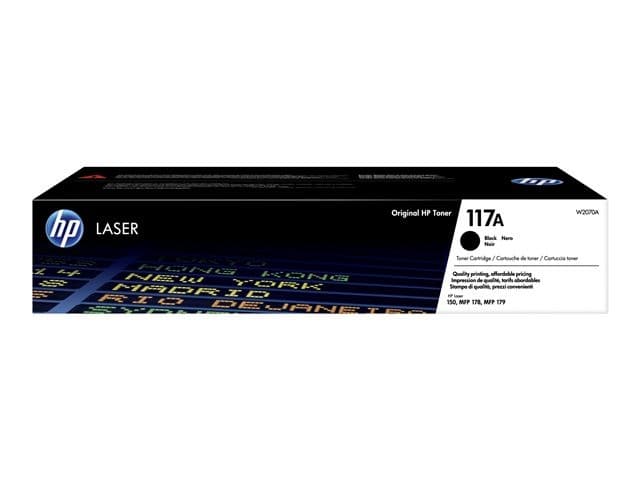 HP 117A Original Toner Cartridge - Black (W2070A)