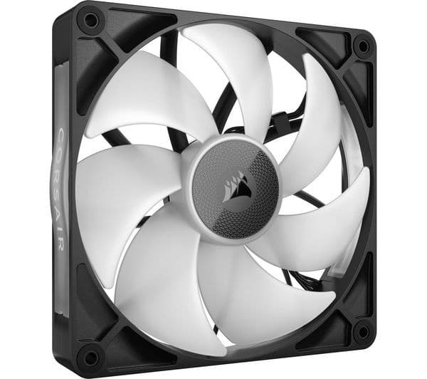 CORSAIR iCUE LINK RX140 RGB 140mm PWM Case Fan Twin Pack Starter Kit with iCUE LINK System Hub Black - Image 5