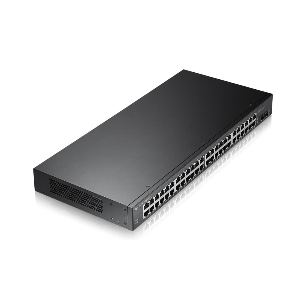 Zyxel GS1900-48 v2 48-Port Gigabit Smart Managed Rackmount Switch with 2 x SFP (GS1900-48-GB0102F) - Image 2