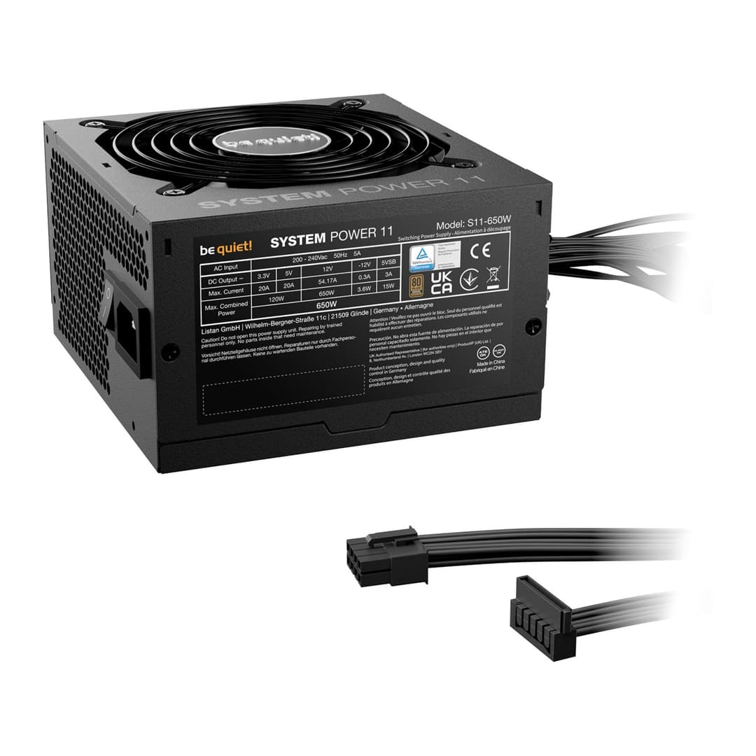 be quiet! System Power 11 650W ATX 3.1 Fully Wired PSU Power Supply - Image 3