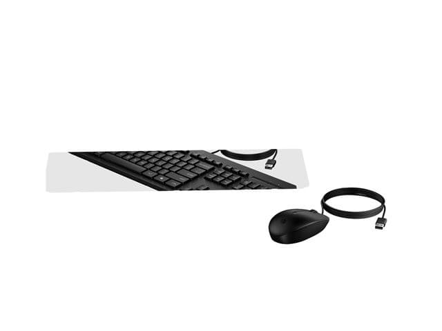 HP 225 Wired Mouse and Keyboard Combo - UK Layout, Black (AX2Y7AA) - Image 4
