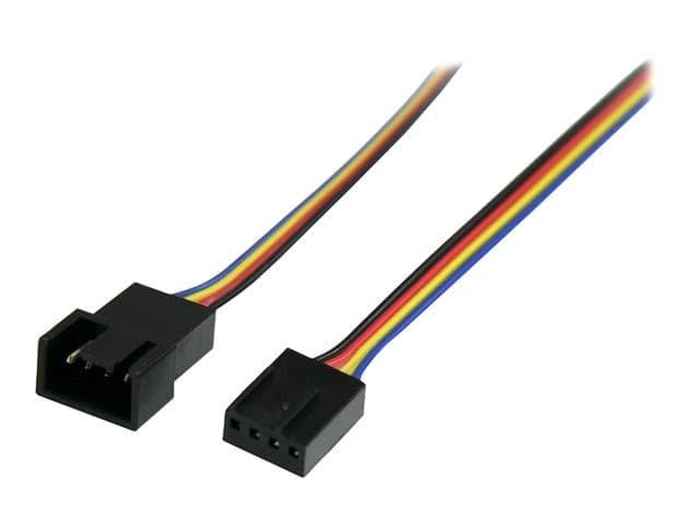 StarTech 4 Pin Fan Power Extension Cable 12in - Image 2