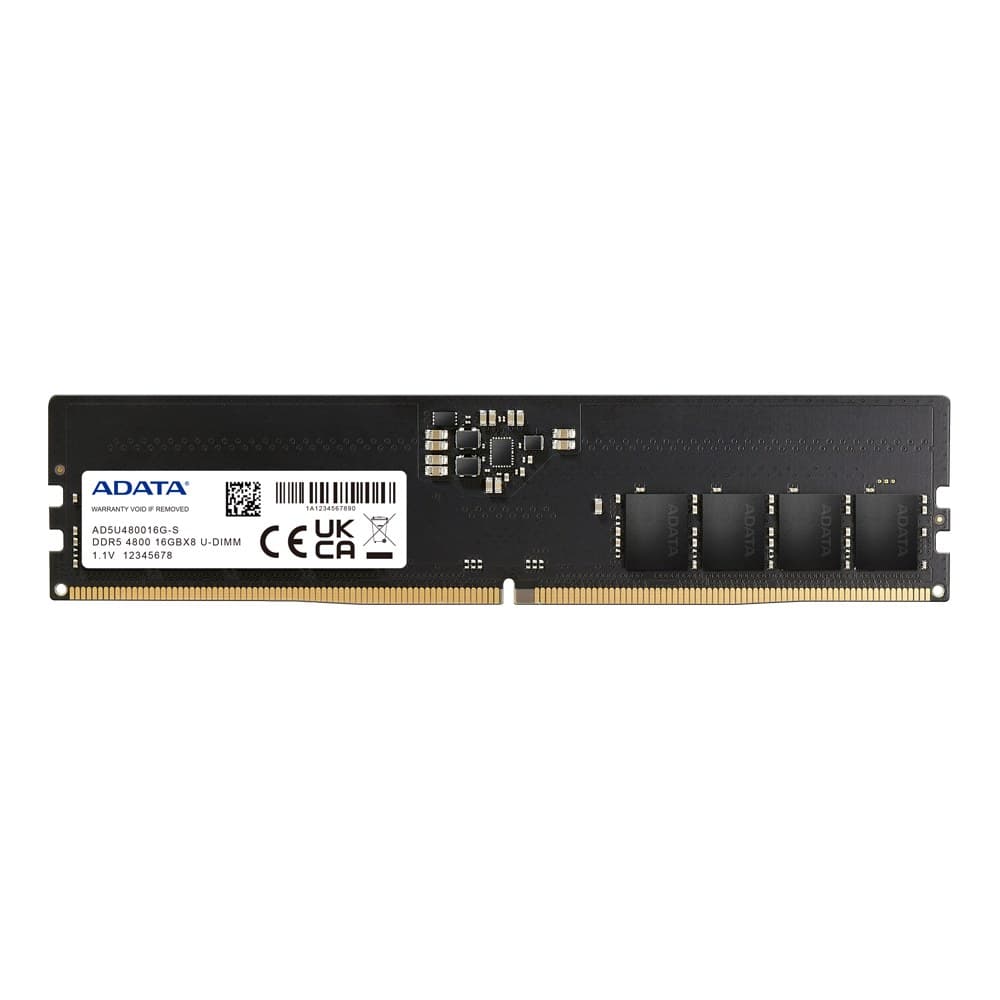 ADATA AD5U480016G-S memory module 16 GB 1 x 16 GB DDR5 4800 MHz ECC - Image 1