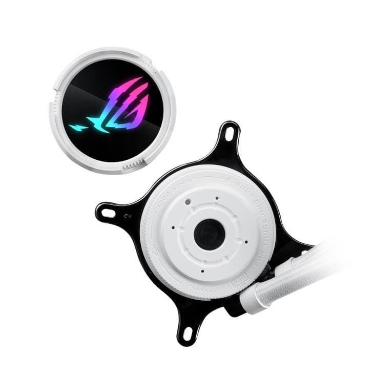 ASUS ROG Strix LC III 360 ARGB Intel/AMD AIO Liquid CPU Cooler - White - Image 4