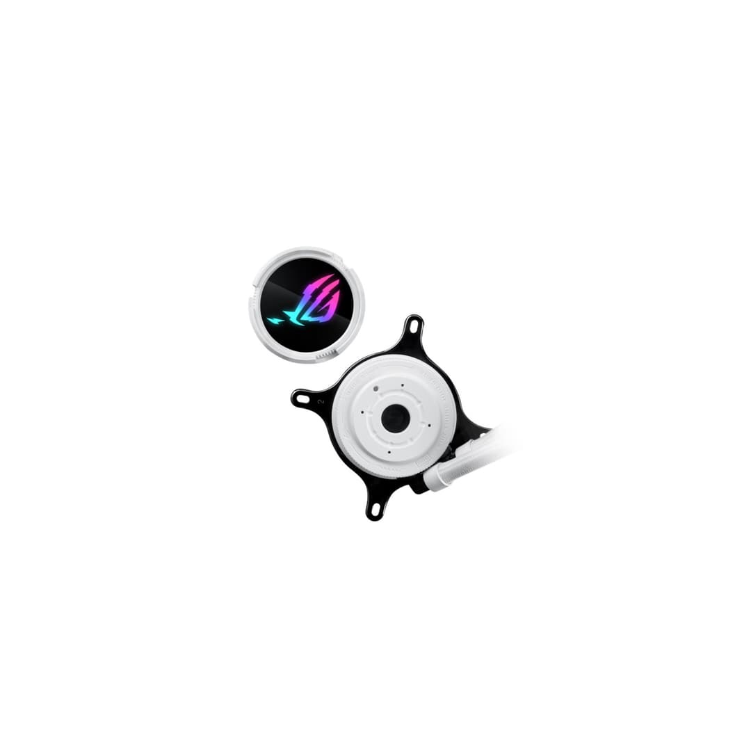 ASUS ROG Strix LC III 360 ARGB Intel/AMD AIO Liquid CPU Cooler - White - Image 9