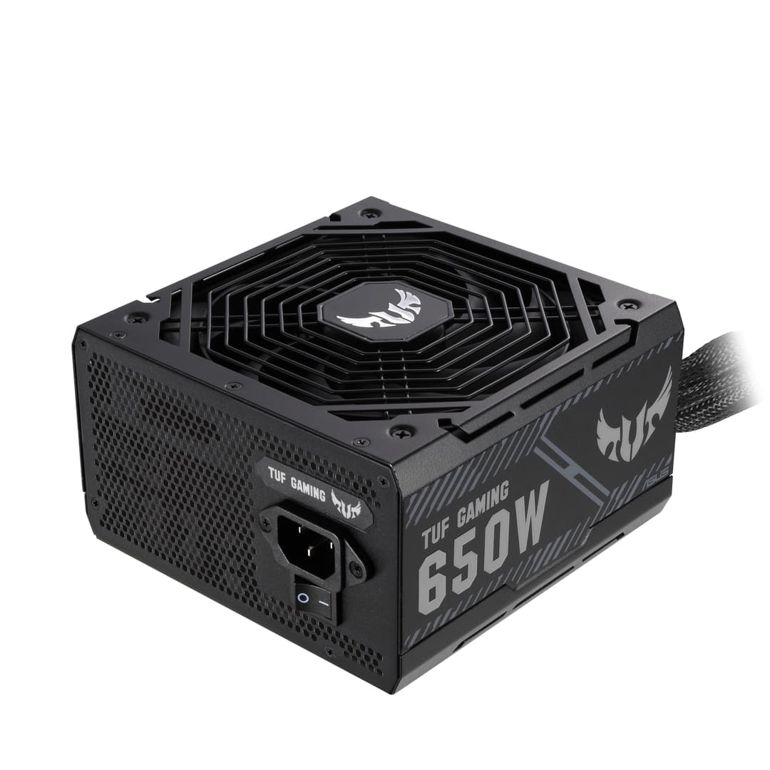 ASUS TUF Gaming 650W 80 Plus Bronze ATX Power Supply (TUF-GAMING-650B) - Black - Image 2