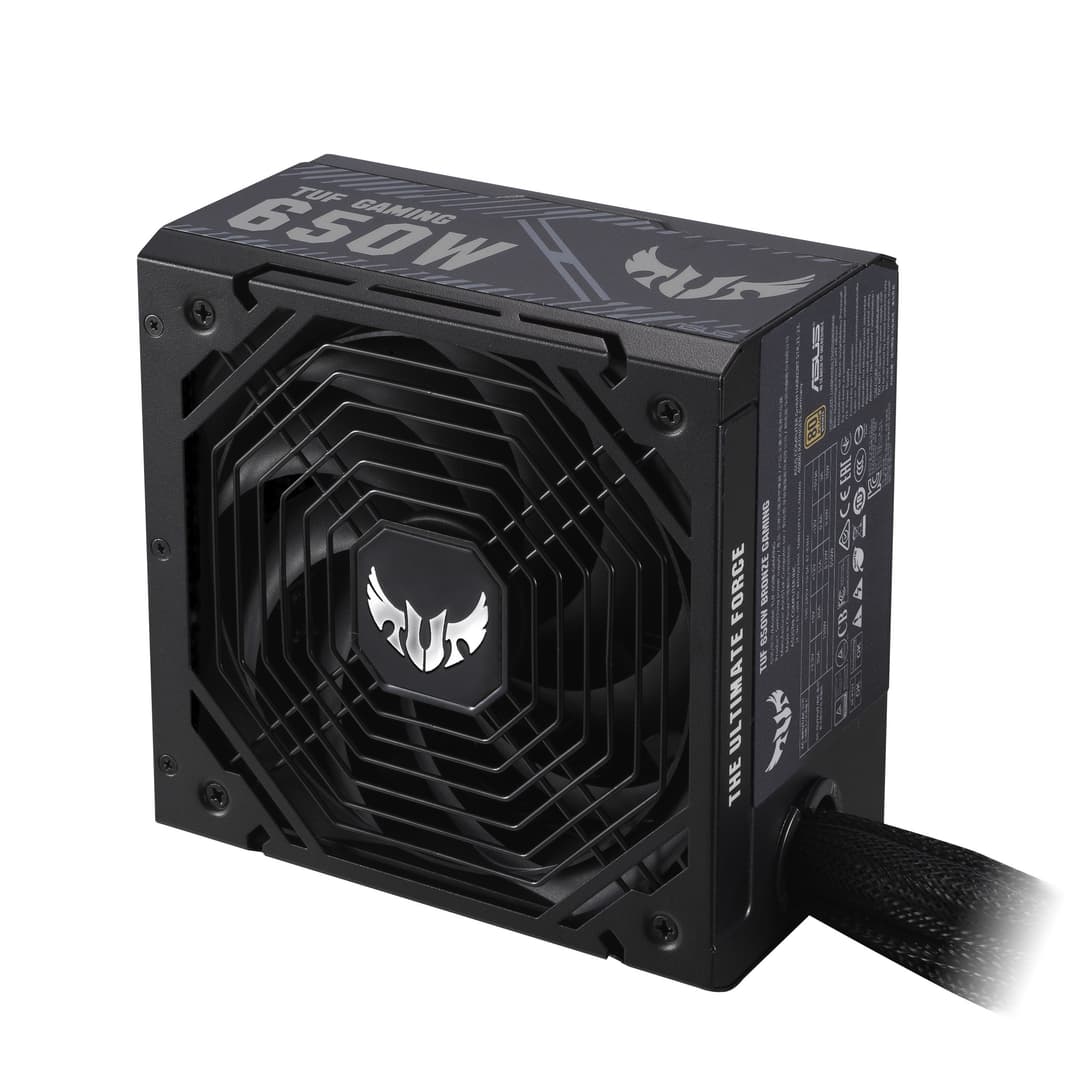 ASUS TUF Gaming 650W 80 Plus Bronze ATX Power Supply (TUF-GAMING-650B) - Black - Image 3