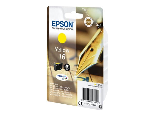 Epson 16 - yellow - original - ink cartridge - Image 2