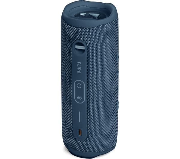 JBL Flip 6 Portable Waterproof Bluetooth Speaker - Blue - Image 4