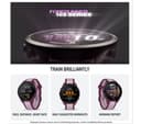 Garmin Forerunner 165 Music 43mm GPS Running Smartwatch - Berry/Lilac thumbnail 2