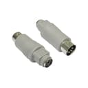 Cables Direct PS/2 to AT Keyboard Adapter (6-Pin Mini-DIN Female to 5-Pin DIN Male) thumbnail 2