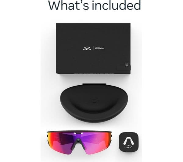 Oakley Meta Vanguard AI Glasses - Black with Prizm Road Lenses - Image 8