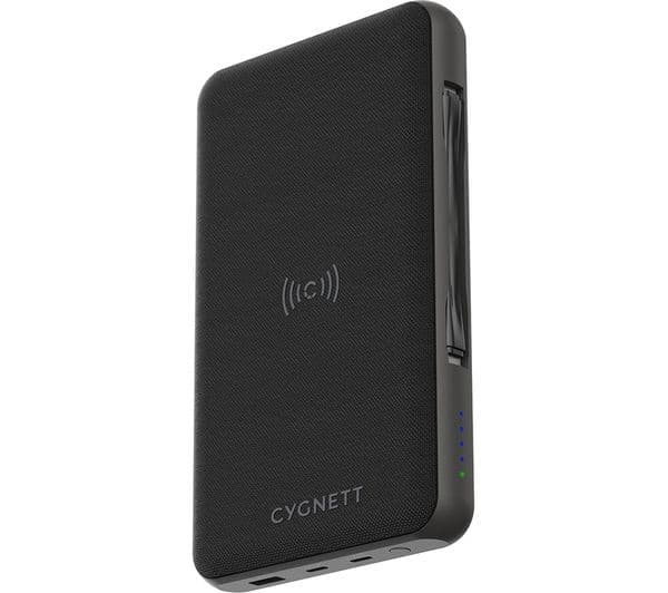 CYGNETT ChargeUp Edge+ Portable Power Bank - Black