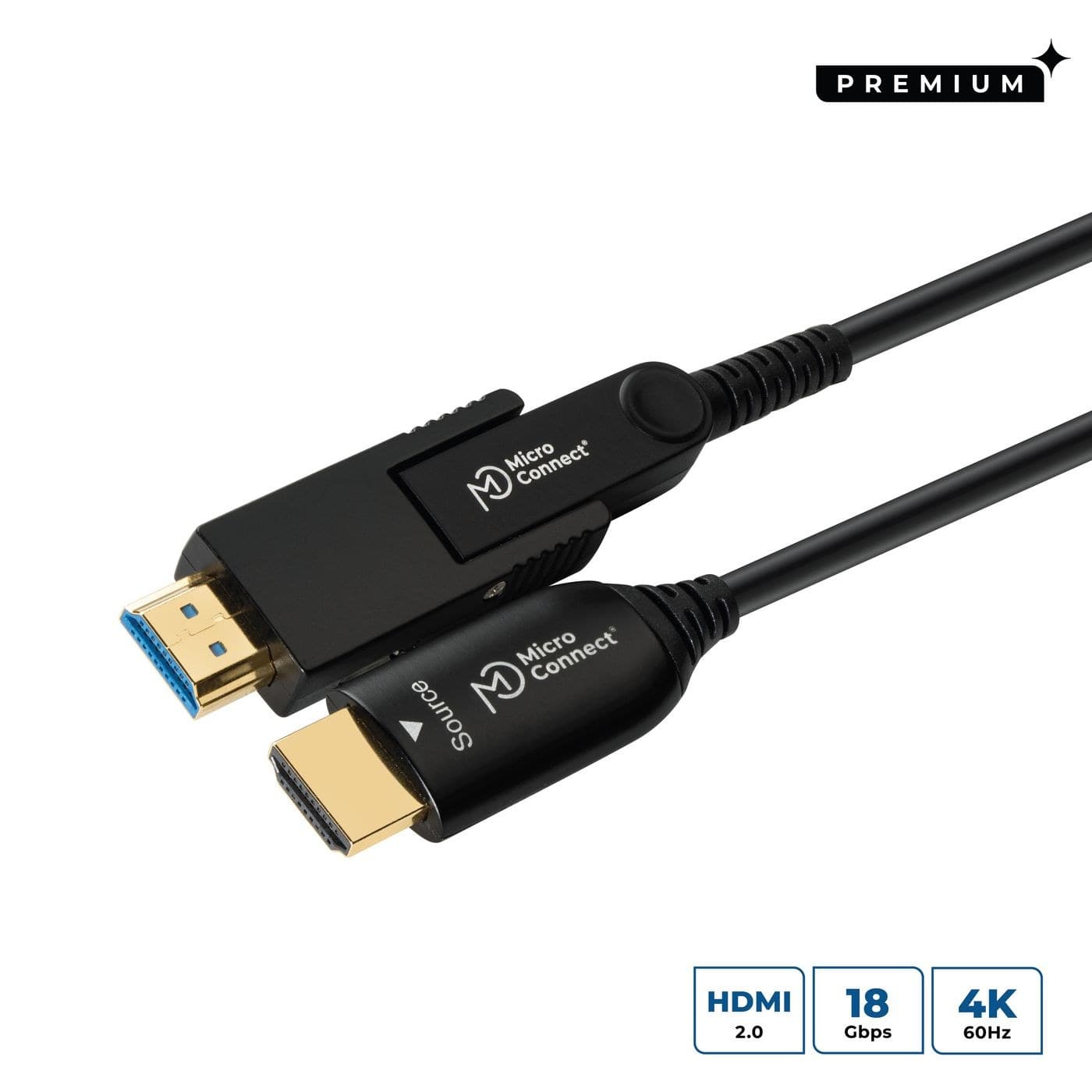 MicroConnect Premium High Speed Active HDMI Cable 20m, 4K 60Hz