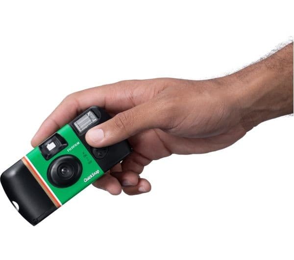 Instax QuickSnap V400 Disposable Camera Green Black - Image 2